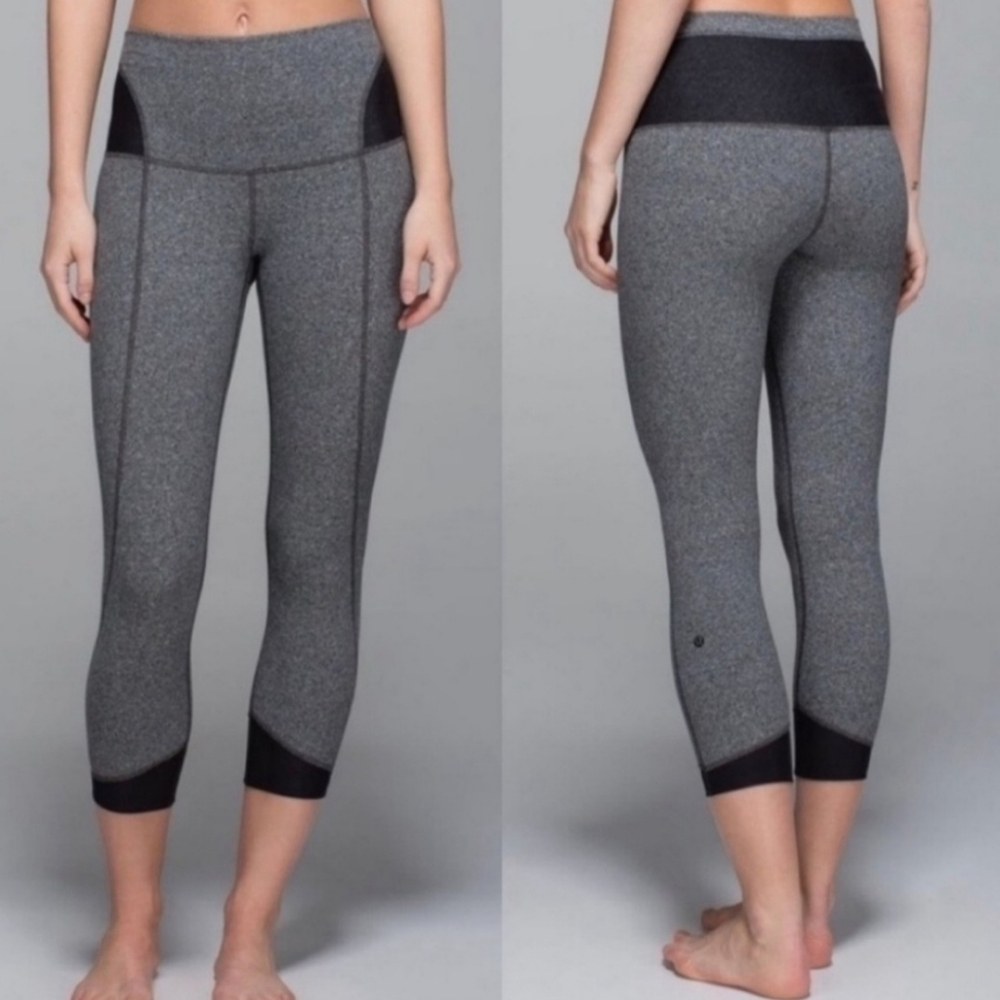 *FINAL SALE* Lululemon Devi Yoga High Waist Crop Leggings